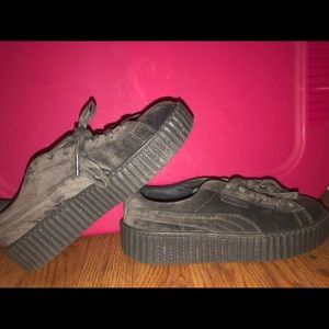 Grey Puma Creepers by: Rihanna